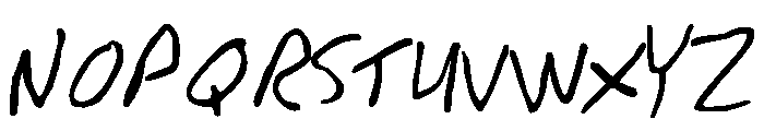 GFY Junior Font UPPERCASE