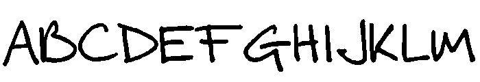 GFY Kersti Font UPPERCASE