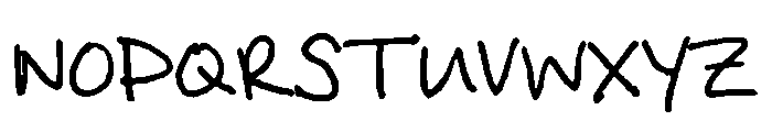 GFY Kersti Font UPPERCASE