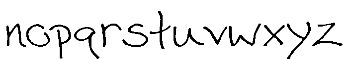 GFY Kimberly Font LOWERCASE
