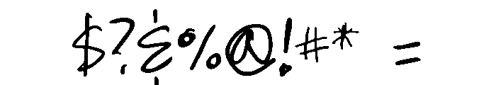 GFY Mancini Font OTHER CHARS