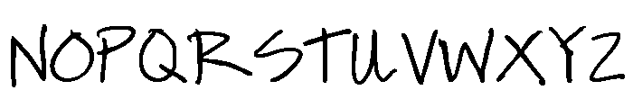 GFY Mancini Font UPPERCASE