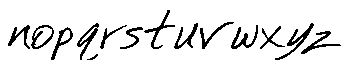 GFY Michael Font LOWERCASE