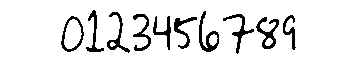 GFY Palmer Font OTHER CHARS