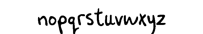 GFY Palmer Font LOWERCASE