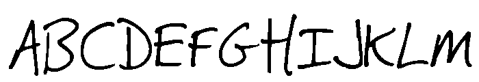 GFY Ralston Font UPPERCASE
