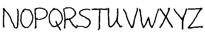 GFY Shue Font UPPERCASE