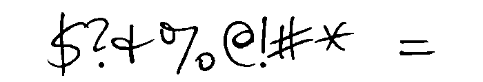 GFY Sonya Font OTHER CHARS