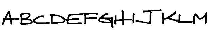 GFY Thornesmith Font UPPERCASE