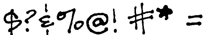GFY Tina Font OTHER CHARS