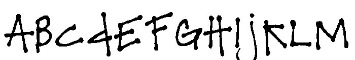 GFY Tina Font UPPERCASE