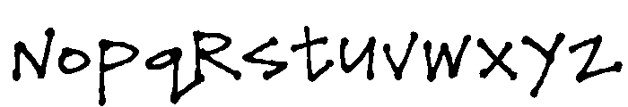 GFY Tina Font LOWERCASE