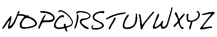 GFY Tony Font UPPERCASE