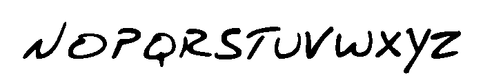 GFY Tony Font LOWERCASE