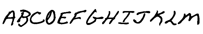 GFY Uncle Junior Font UPPERCASE