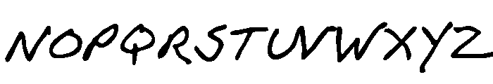 GFY Uncle Junior Font UPPERCASE