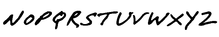 GFY Uncle Junior Font LOWERCASE