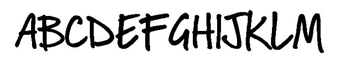 GFY Woodward Font UPPERCASE
