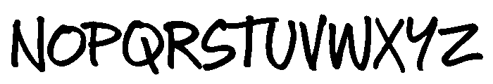 GFY Woodward Font LOWERCASE