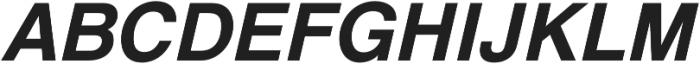 GGX88 Regular Italic otf (400) Font UPPERCASE