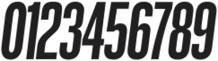 GGX89 Compressed Bold Italic otf (700) Font OTHER CHARS