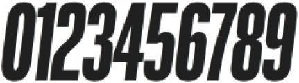 GGX89 Compressed Heavy Italic otf (800) Font OTHER CHARS