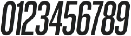 GGX89 Compressed Italic otf (400) Font OTHER CHARS