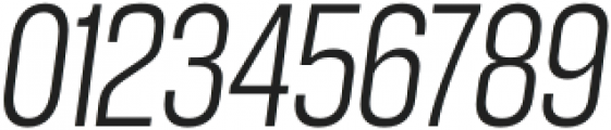 GGX89 Condensed Light Italic otf (300) Font OTHER CHARS
