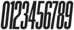 GGX89 Crammed Bold Italic otf (700) Font OTHER CHARS