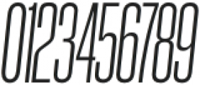 GGX89 Crammed ExtraLight Italic otf (200) Font OTHER CHARS