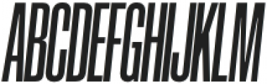 GGX89 Crammed Italic otf (400) Font UPPERCASE