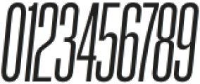 GGX89 Crammed Light Italic otf (300) Font OTHER CHARS