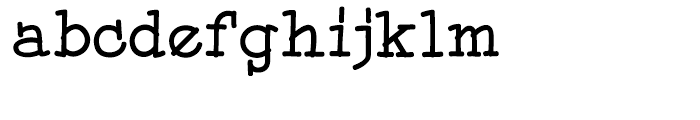 GG Serif Regular Font LOWERCASE