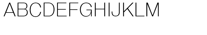 GGX88 Extra Light Font UPPERCASE
