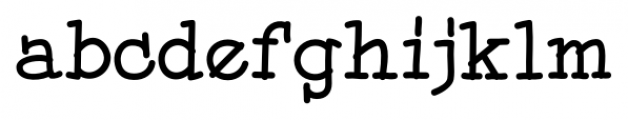 GG Serif Regular Font LOWERCASE