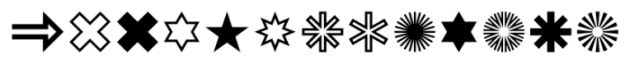 GGDingbats Regular Font LOWERCASE