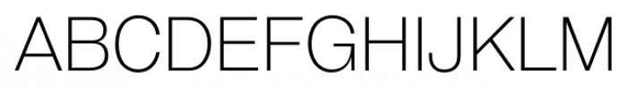 GGX88 ExtraLight Font UPPERCASE