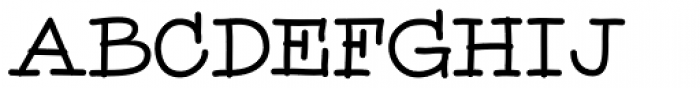 GG Serif Font UPPERCASE