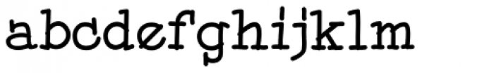 GG Serif Font LOWERCASE