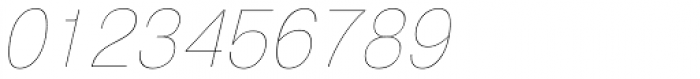 GGX88 UltraLight Italic Font OTHER CHARS