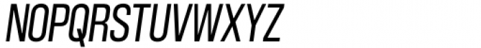 Ggx89 Condensed Book Italic Font UPPERCASE