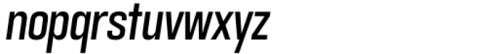 Ggx89 Condensed Italic Font LOWERCASE