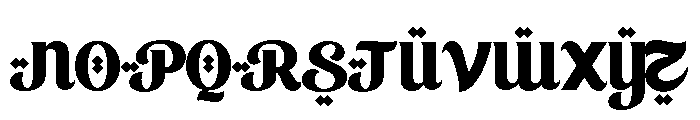 GHALIB-Regular Font UPPERCASE