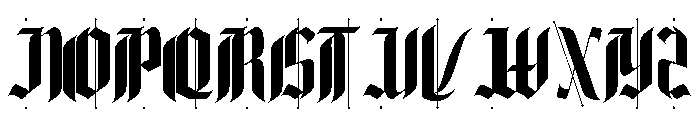 GHAVETTOR-Regular Font UPPERCASE