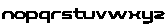 GHOLAZ-Regular Font LOWERCASE