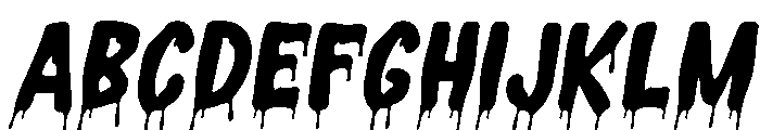 GHOULA-Regular Font UPPERCASE