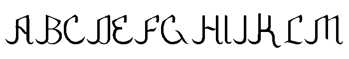Ghafira Regular Font UPPERCASE