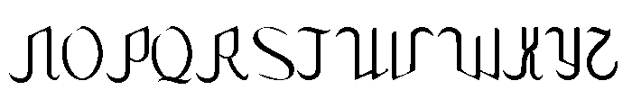 Ghafira Regular Font UPPERCASE