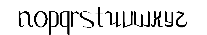 Ghafira Regular Font LOWERCASE