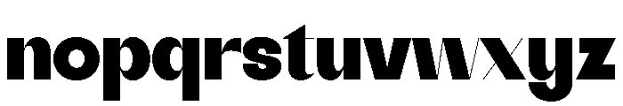 Ghain-Regular Font LOWERCASE